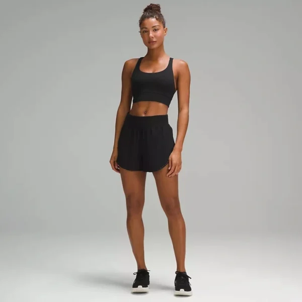 ATIKAY-producto-Fast and Free Reflective High-Rise Classic-Fit Short 3 Black 1